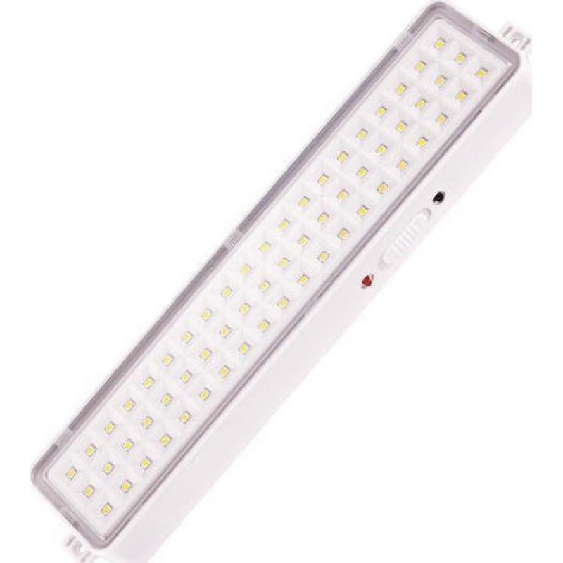 Eurolamp 145-28001 Φωτιστικό Ασφαλείας 60 SMD LED 4W IP20